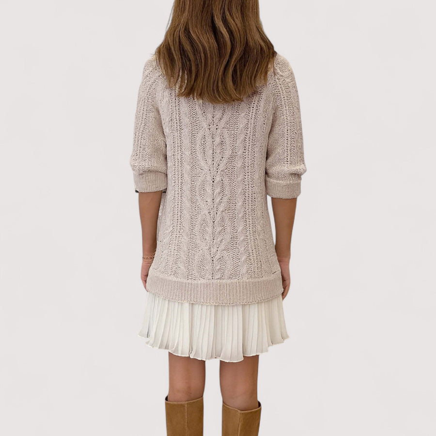 Women's Knit Sweater Dress for Day and Evening