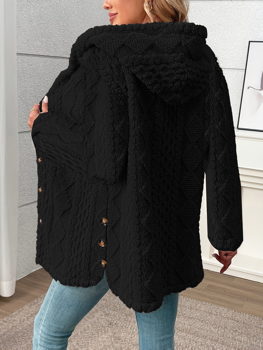 Women's Coat with Button Front