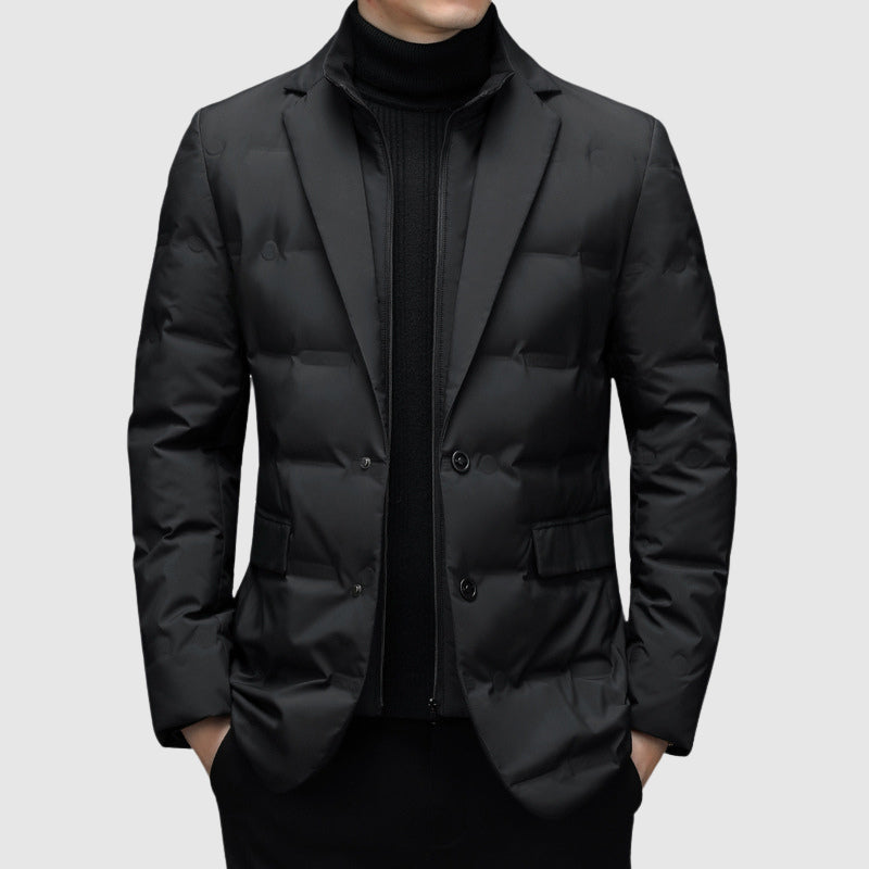 Men's Down Jacket with Duck Down Fill