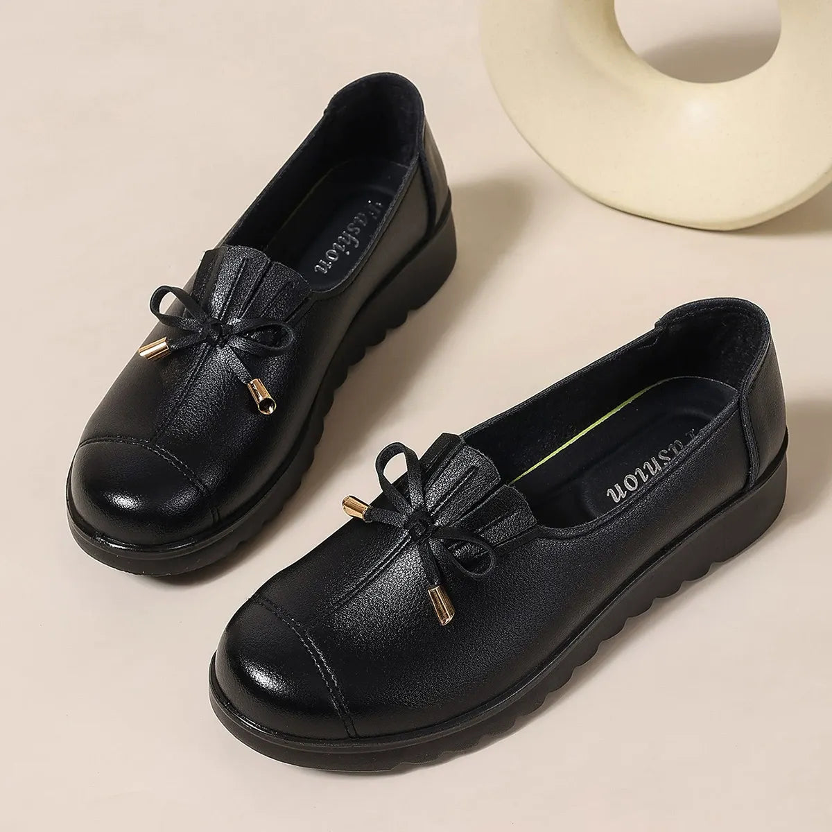 Paisley - Elegant Leather Loafers