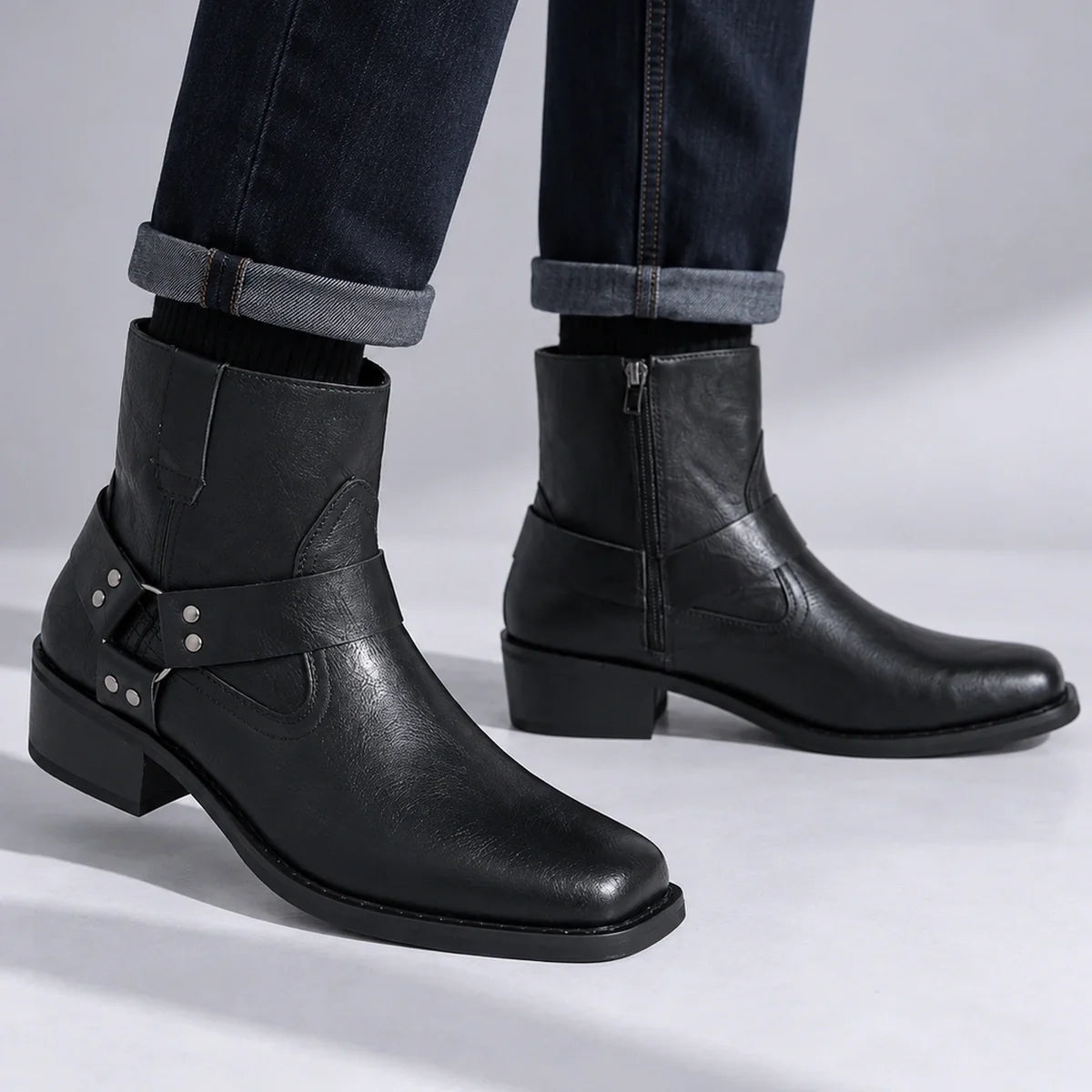 Barlow Leather Ankle Boots