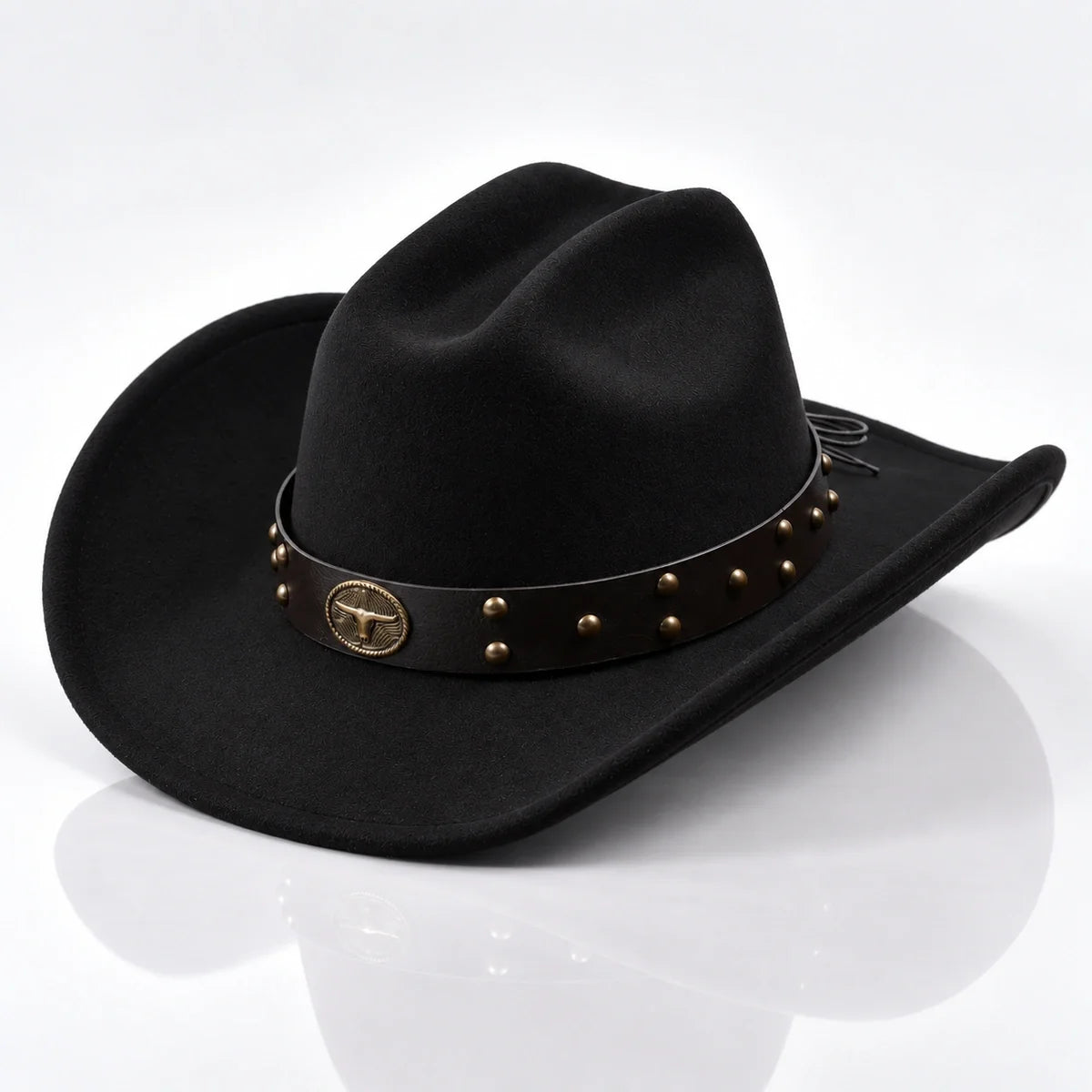 Ryland Studded Western Hat