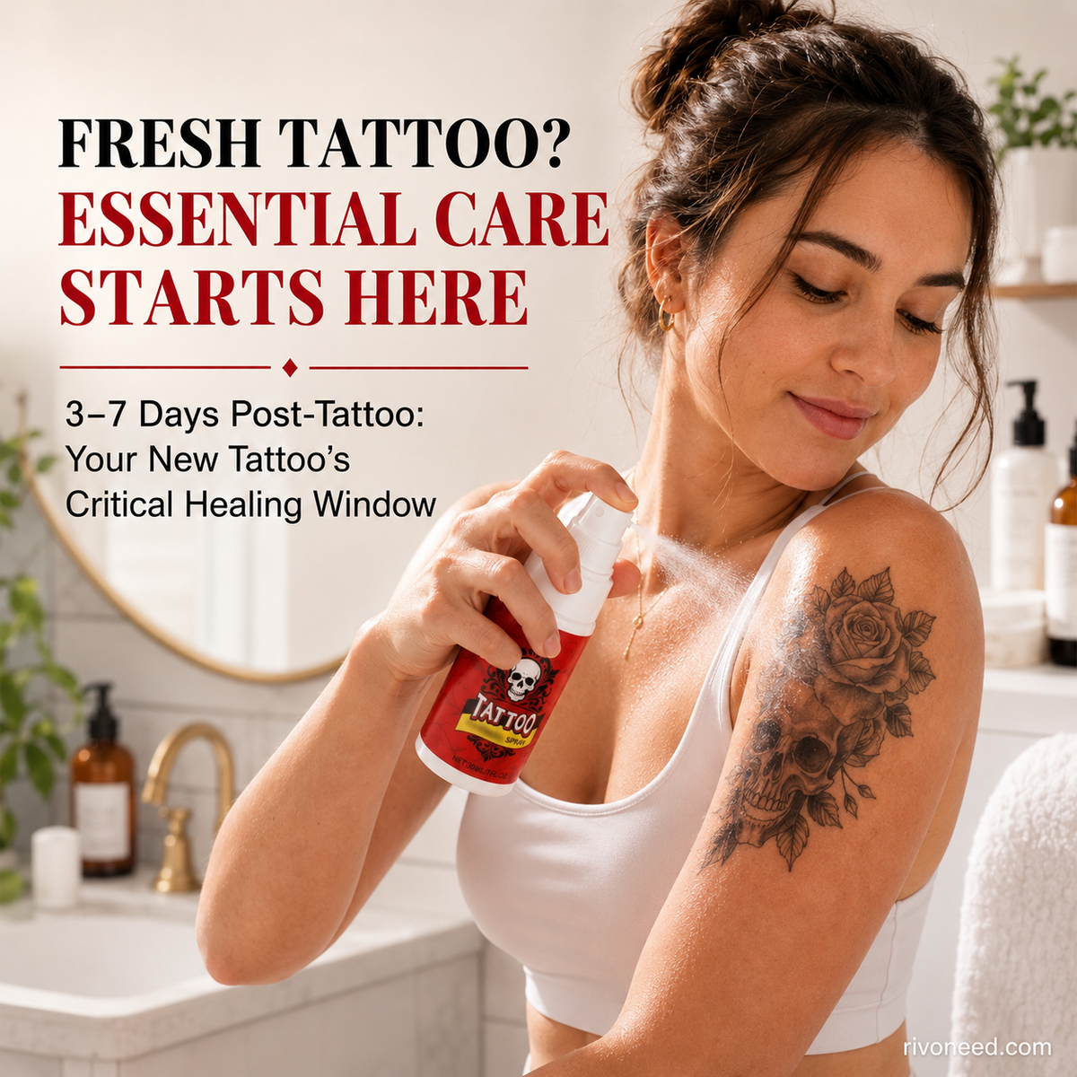 Tattoo Hydration Mist for Bold, Vibrant Ink Every Day