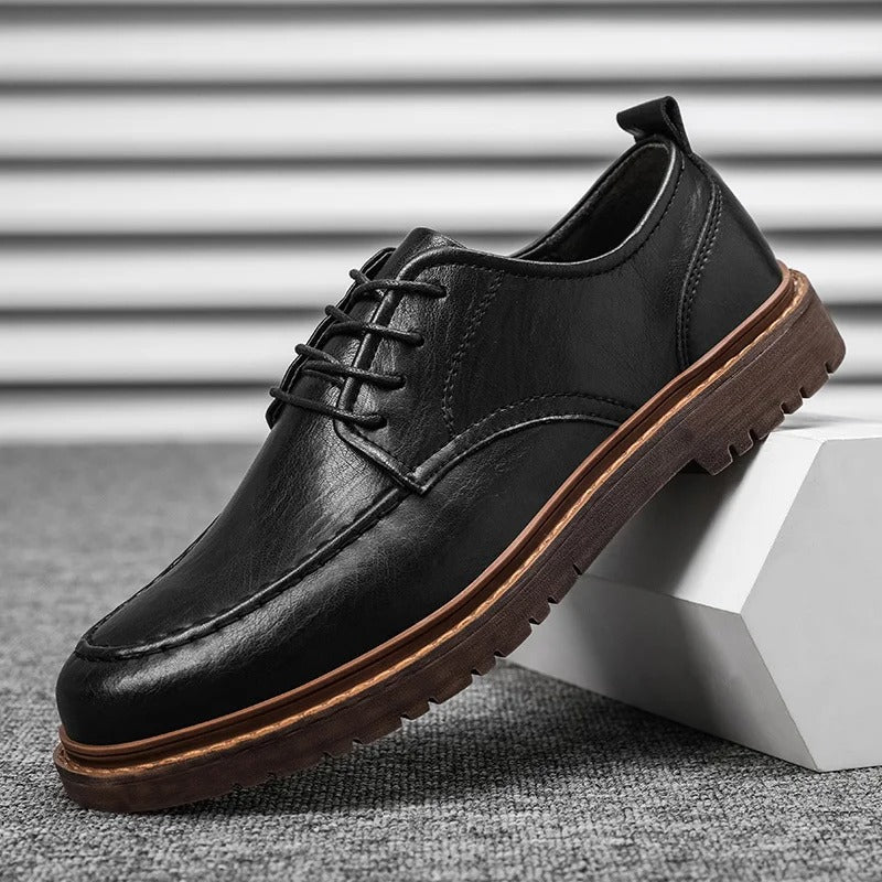 Westwell | Low-cut men's shoes in leather-like material