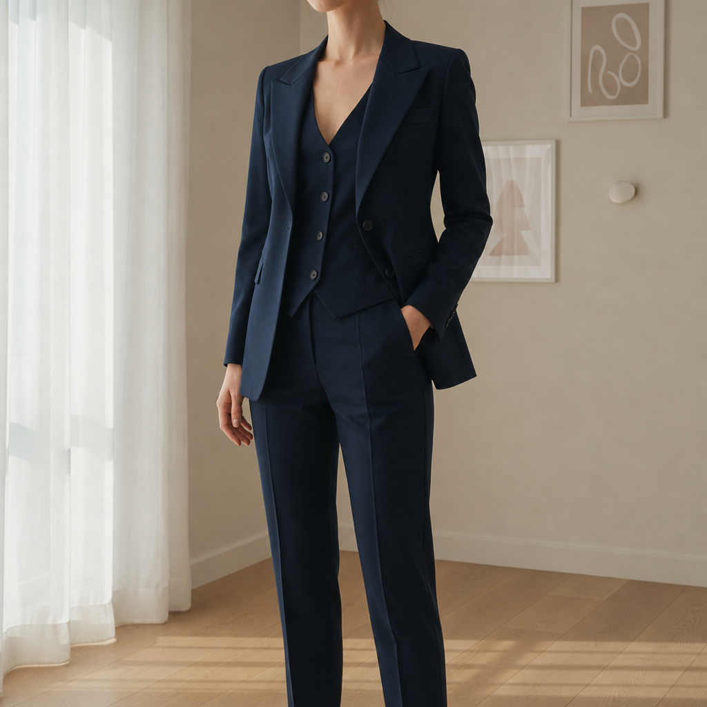 Lerici Tailored 3-Piece Suit Set