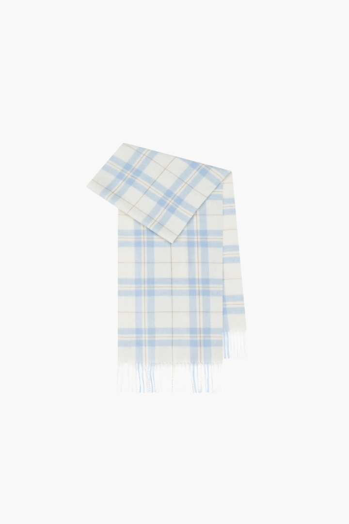 Belmere Wool Checked Scarf