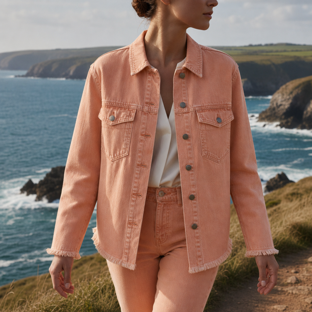 Porquerolles Oversized Denim Jacket