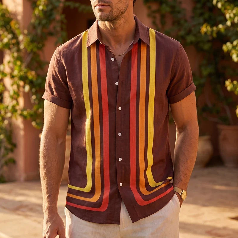 Winslow Striped Short Sleeve Shirt