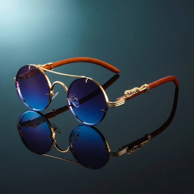 Quentin Polarized Round Sunglasses