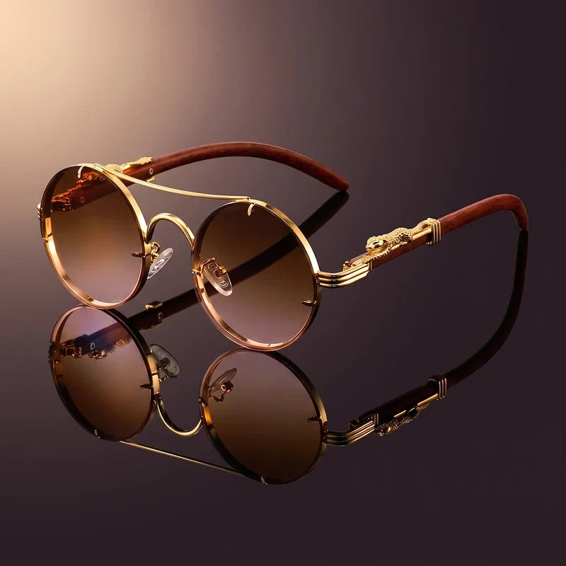 Quentin Polarized Round Sunglasses