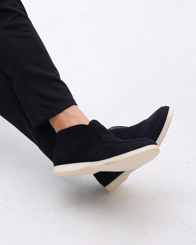 Unisex Loafer Shoes, Ankle Height, Slip-On Design