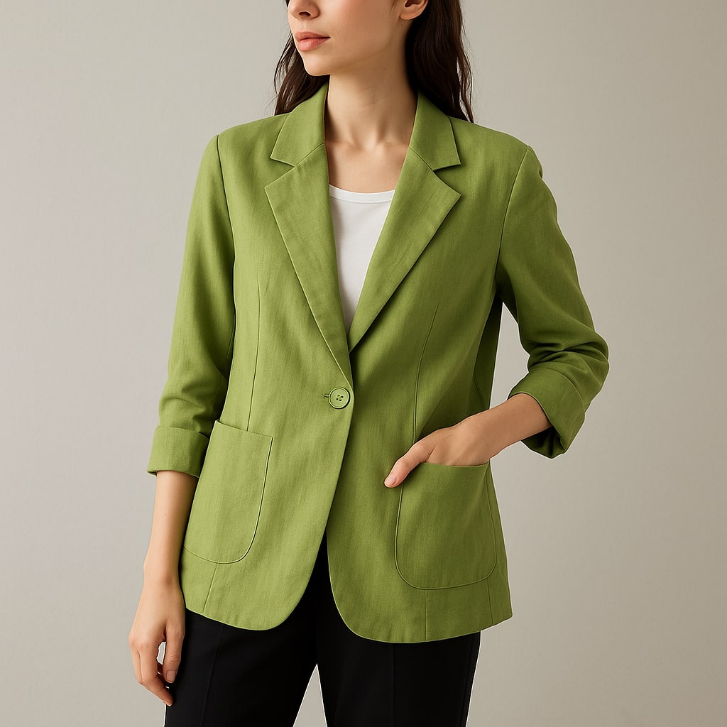 Livia Linen Blazer