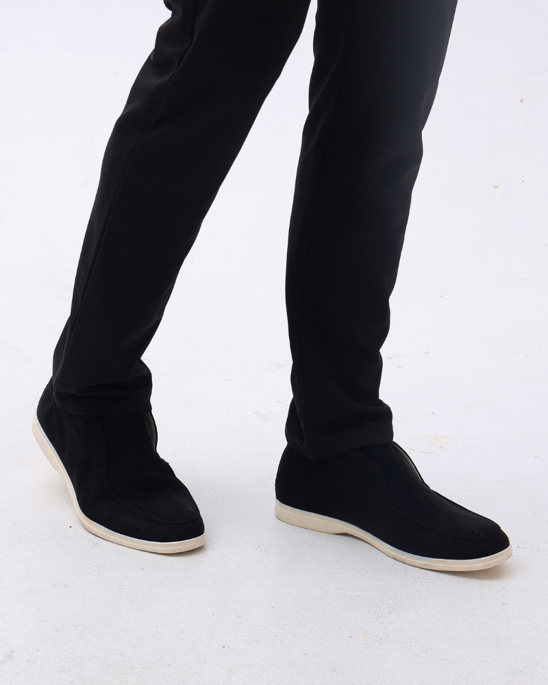 Unisex Loafer Shoes, Ankle Height, Slip-On Design
