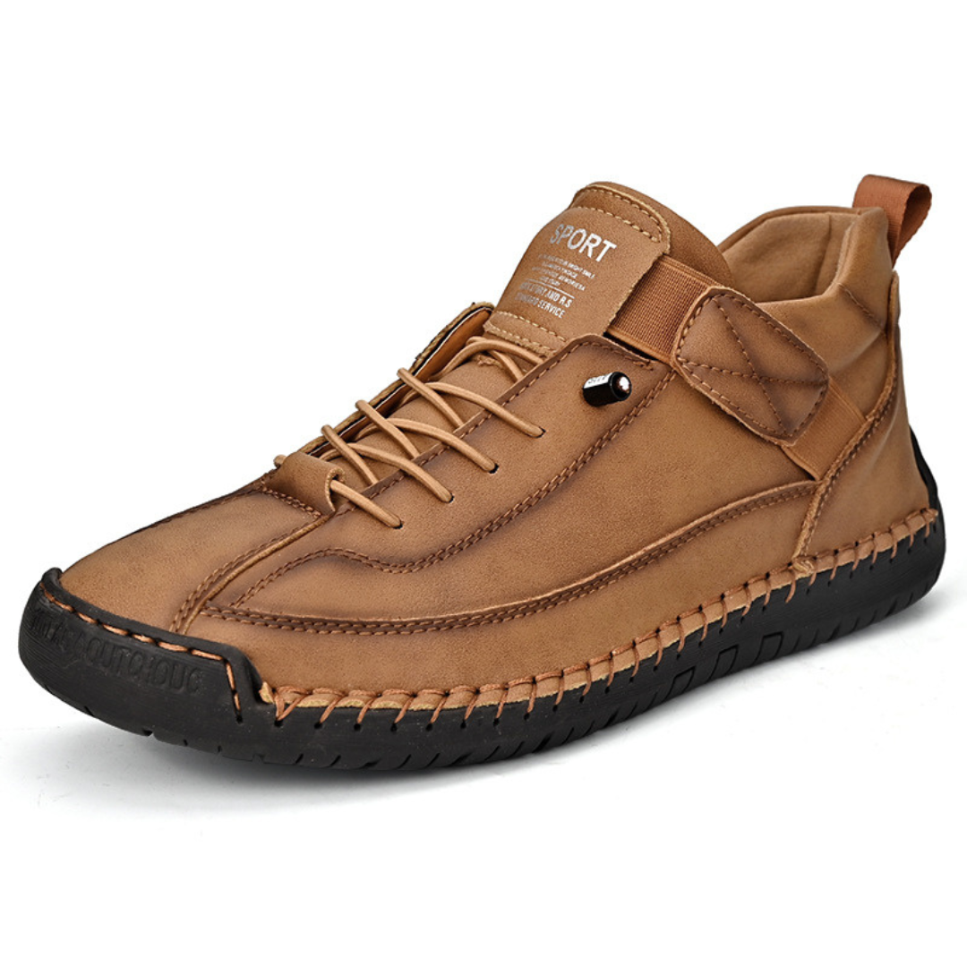 Marshall | Men's Orthopedic Leather-Like Shoes