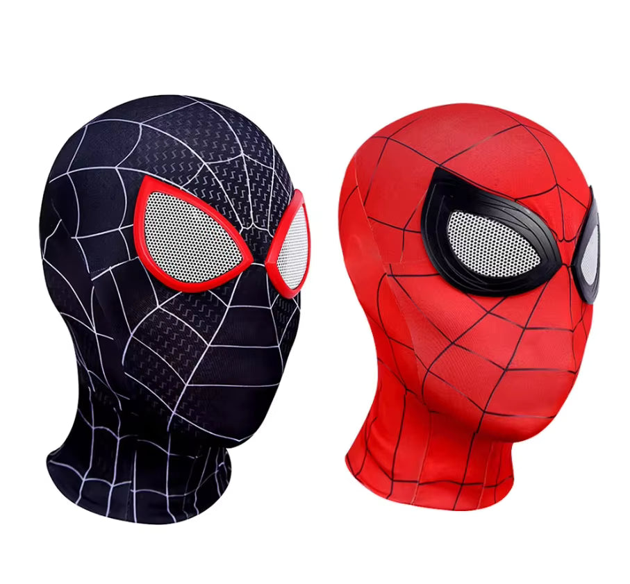 Halloween's Breathable Stretch Polyester 3D Superhero Mask for All Ages