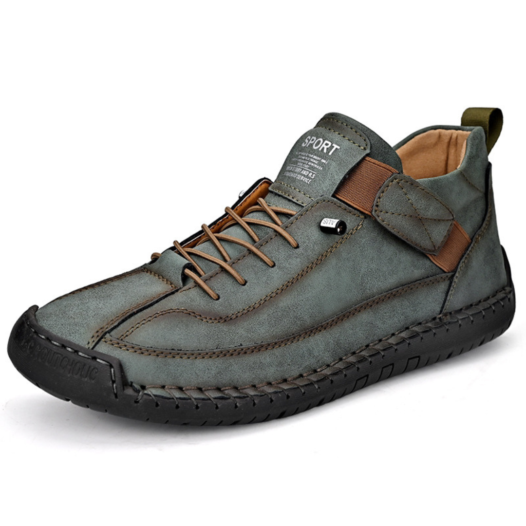 Marshall | Men's Orthopedic Leather-Like Shoes