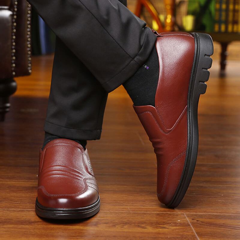 Mike | Men's Leather-Like Office Shoes