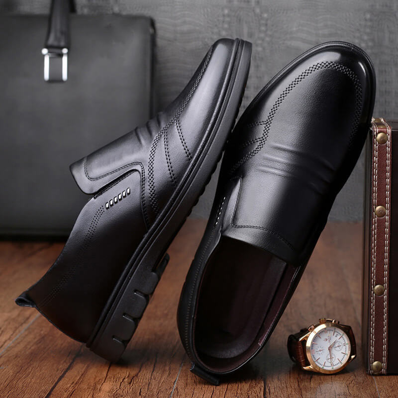 Mike | Men's Leather-Like Office Shoes