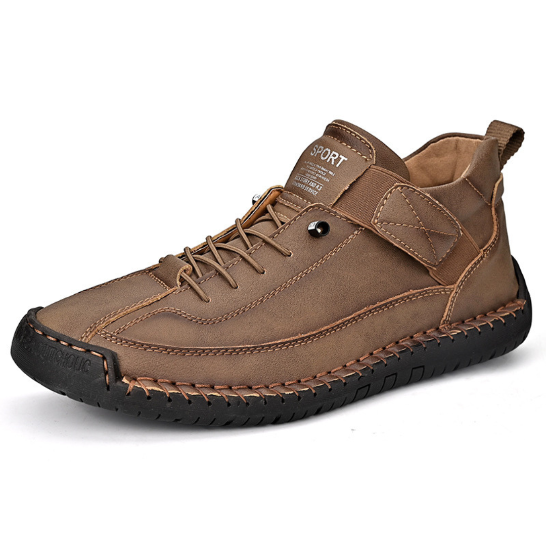 Marshall | Men's Orthopedic Leather-Like Shoes