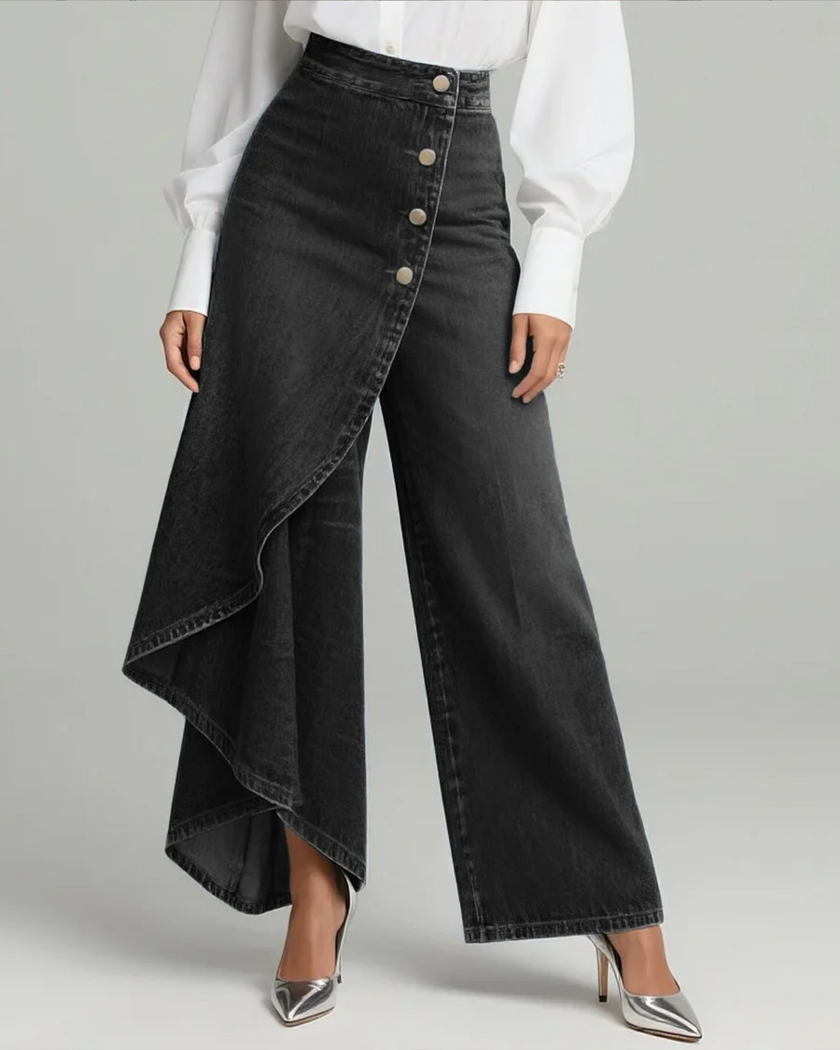 Eva's Boutique | Stylish Wrap Style Trousers
