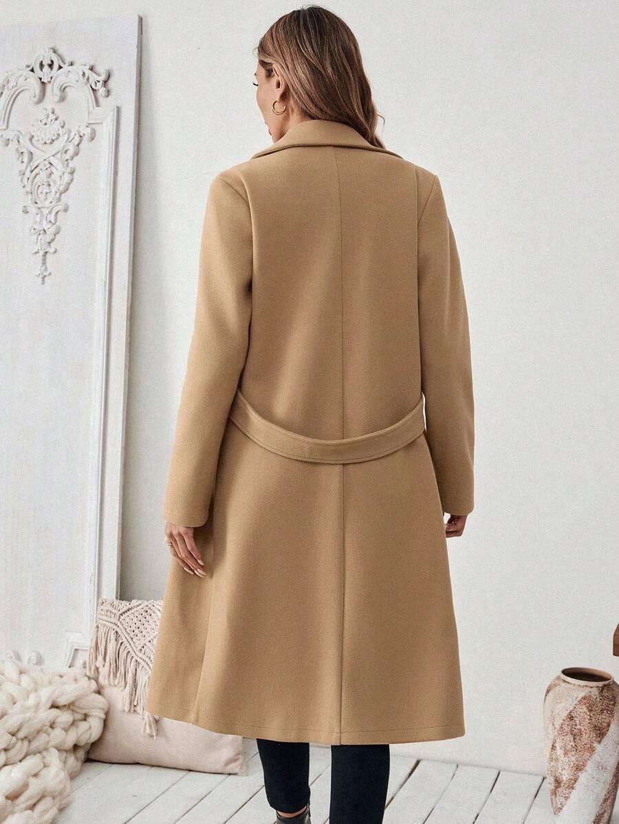 Women's Coat | For Winter | Size S-XL | Khaki, Brown, Coffee, Grey, Dark Blue