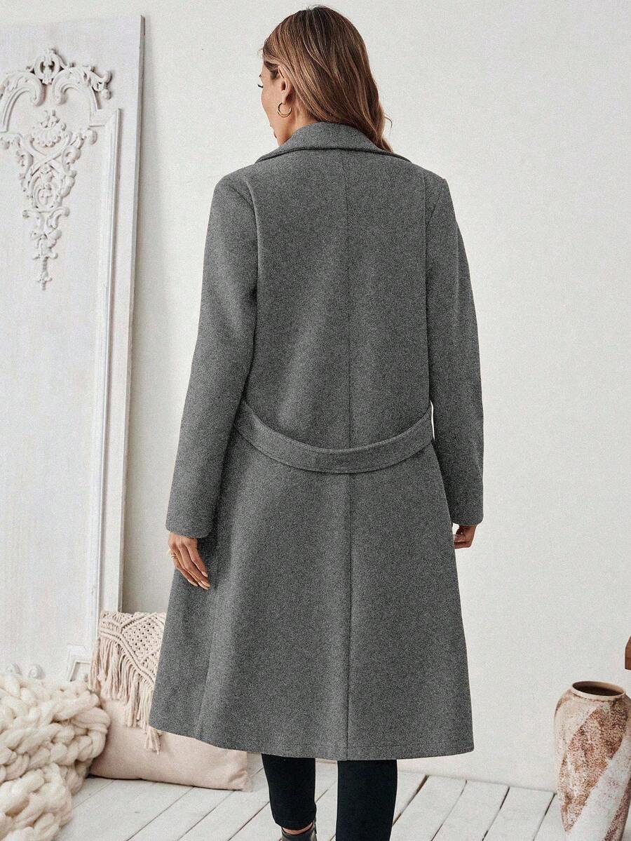 Women's Coat | For Winter | Size S-XL | Khaki, Brown, Coffee, Grey, Dark Blue