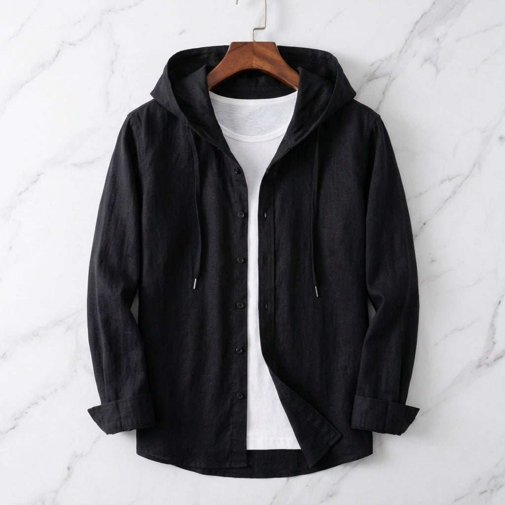 Ronda Linen Hoodie