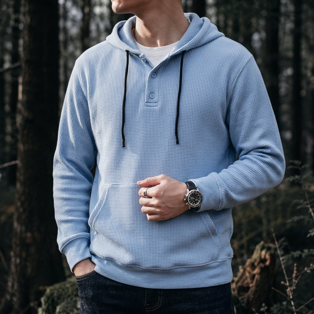Tavira Waffle Hoodie