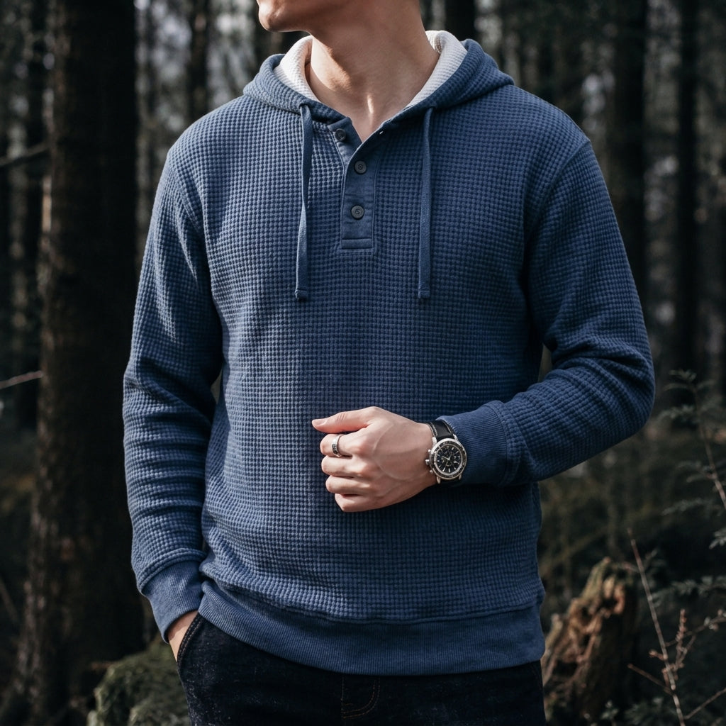 Tavira Waffle Hoodie