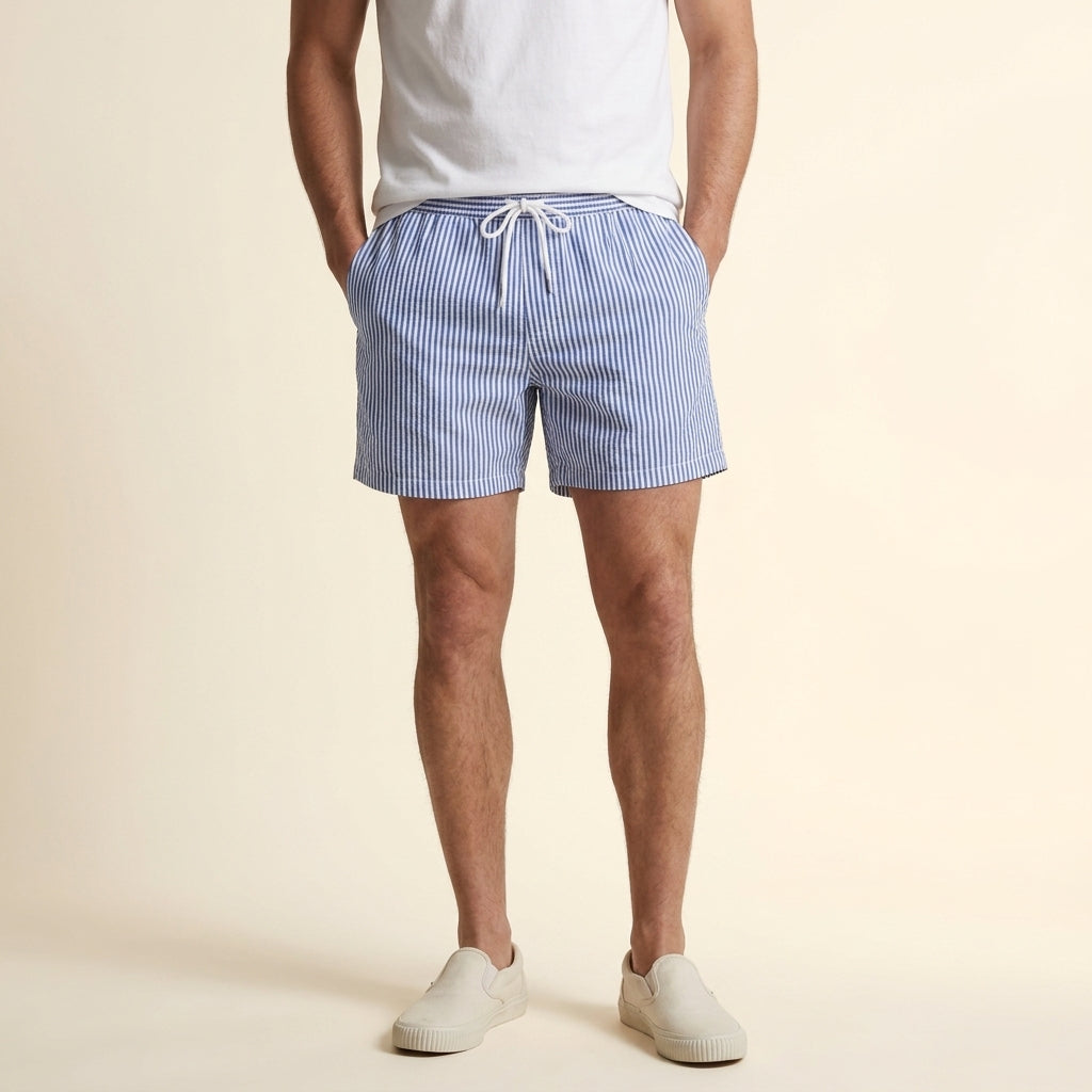 Palamós Men's Striped Swim Shorts