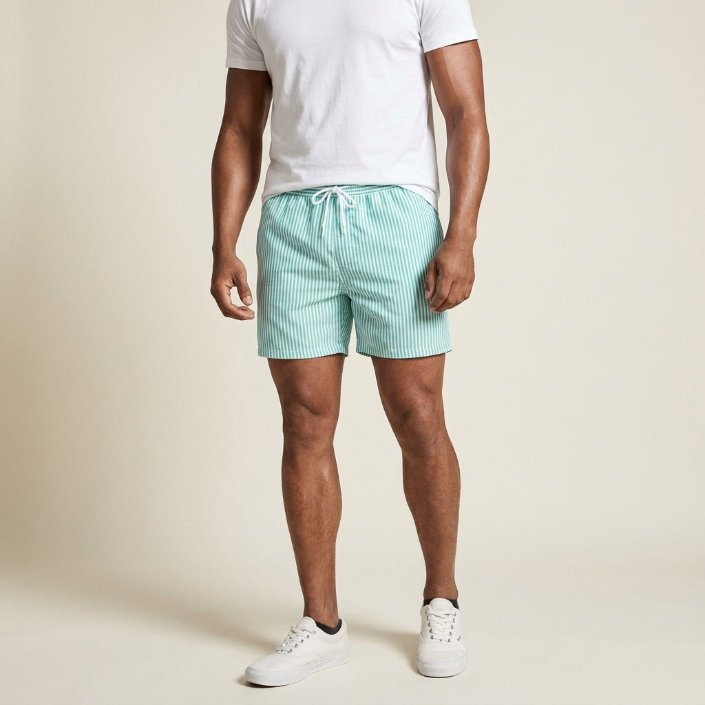 Palamós Men's Striped Swim Shorts