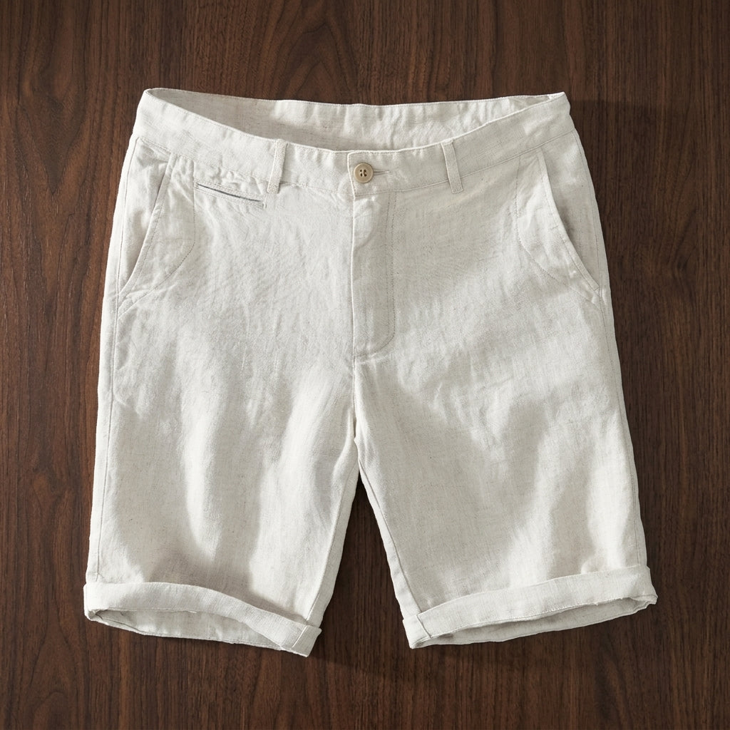 Ronda Linen Casual Shorts