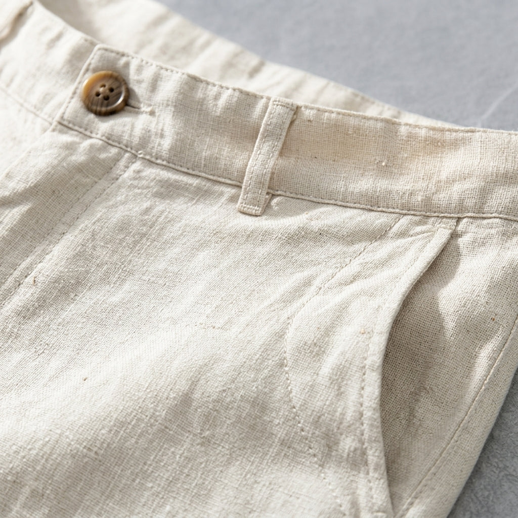 Ronda Linen Casual Shorts