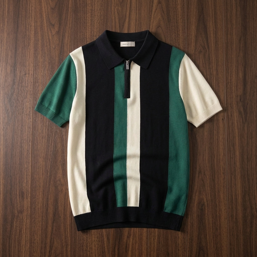 Sintra Knit Zip Polo