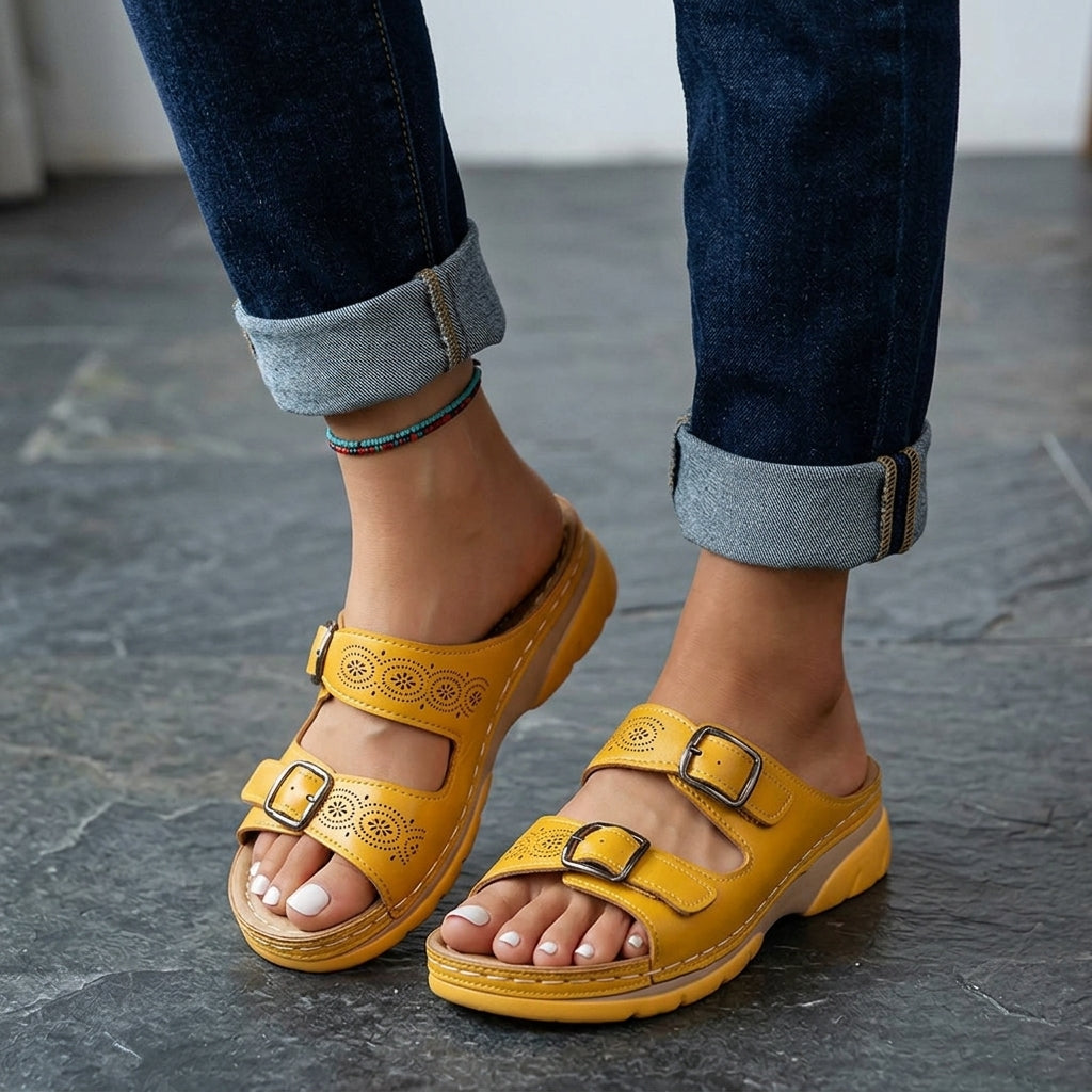 Ronda Genuine Leather Sandals