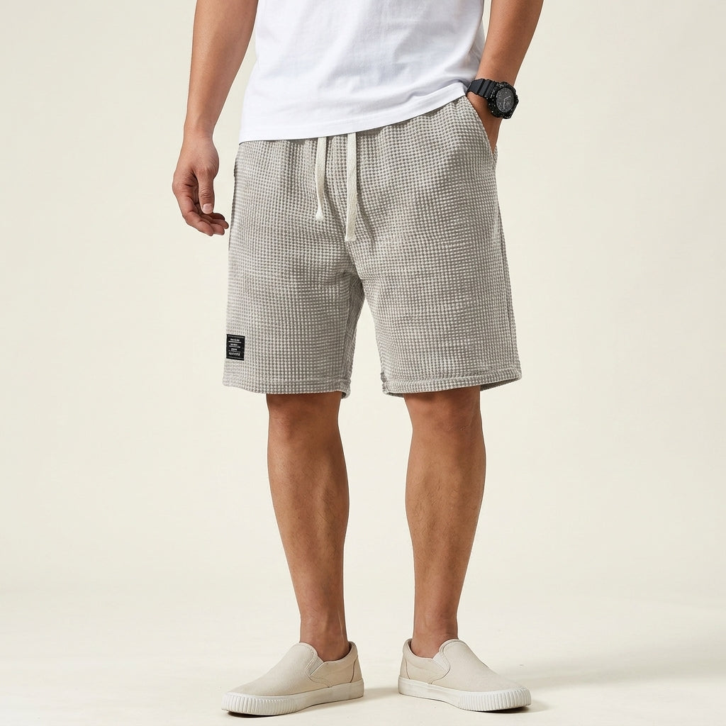 Carcassonne Waffle Summer Shorts