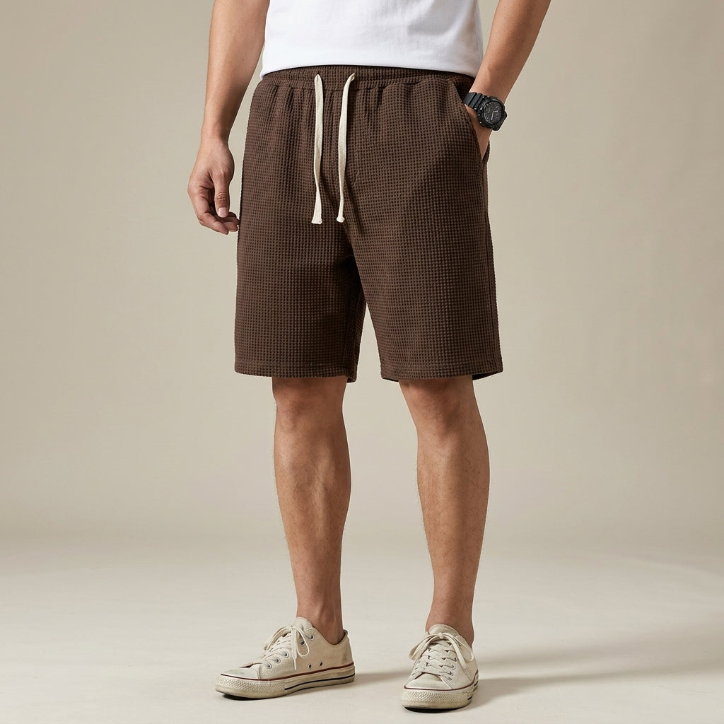 Carcassonne Waffle Summer Shorts