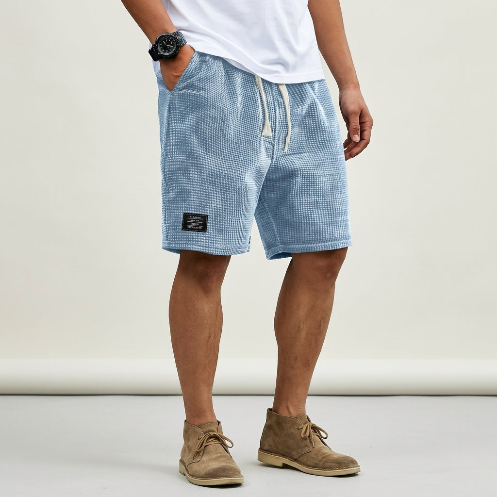 Carcassonne Waffle Summer Shorts