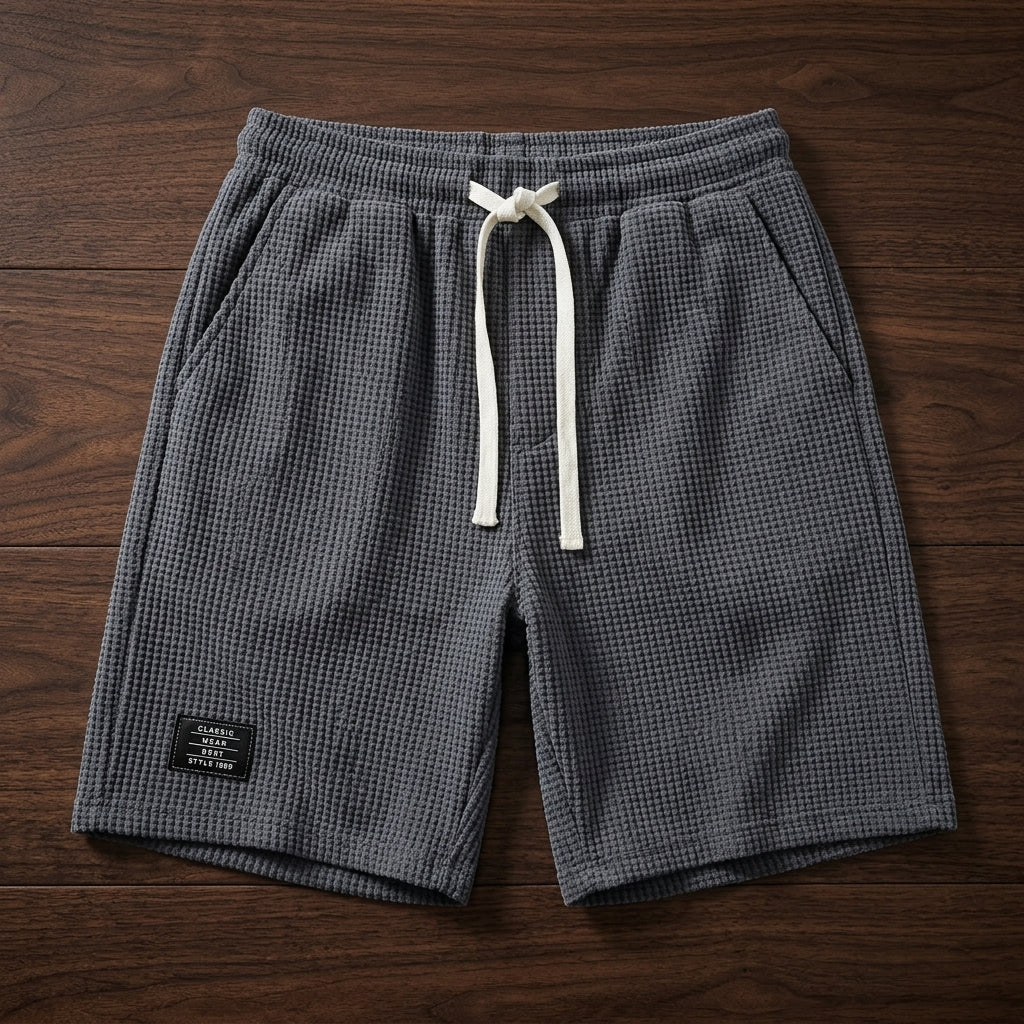 Carcassonne Waffle Summer Shorts