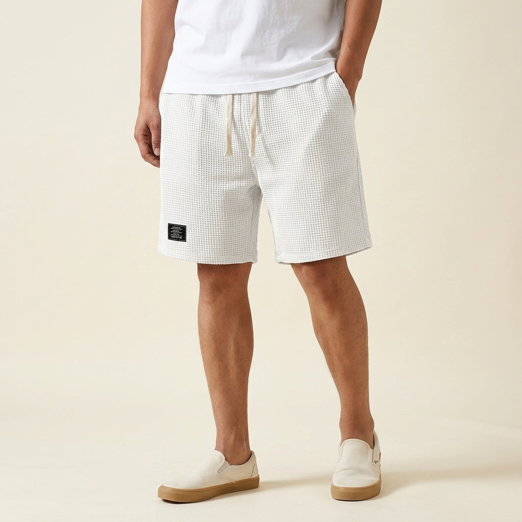 Carcassonne Waffle Summer Shorts