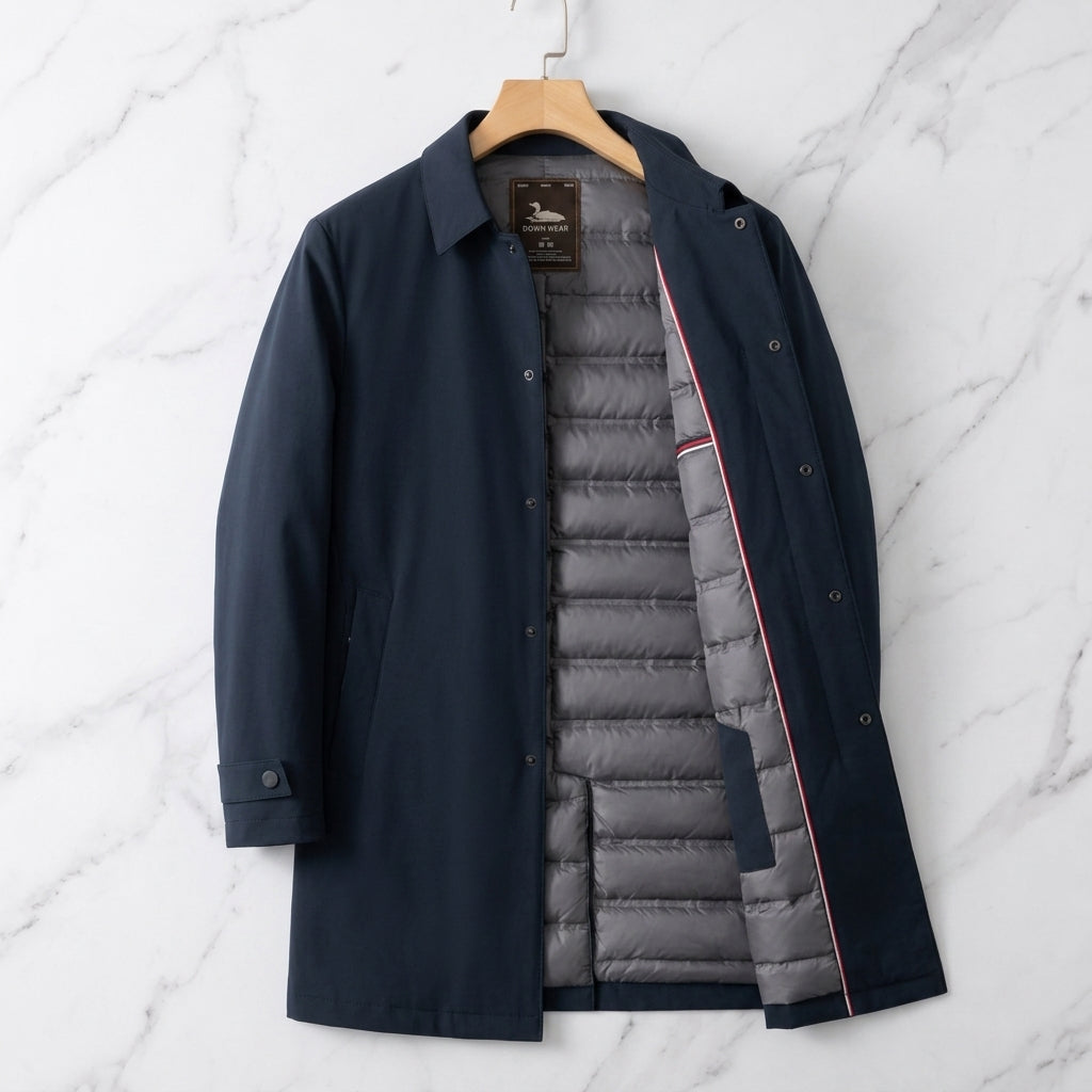 Conegliano Tailored Down Trench Coat