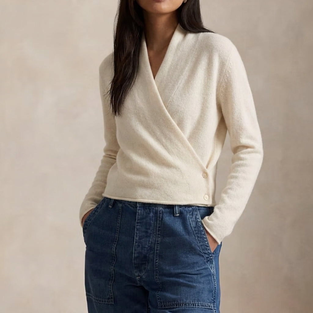 Garmisch Merino Wool Wrap Sweater