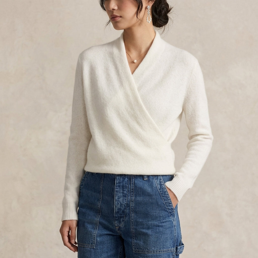 Garmisch Merino Wool Wrap Sweater