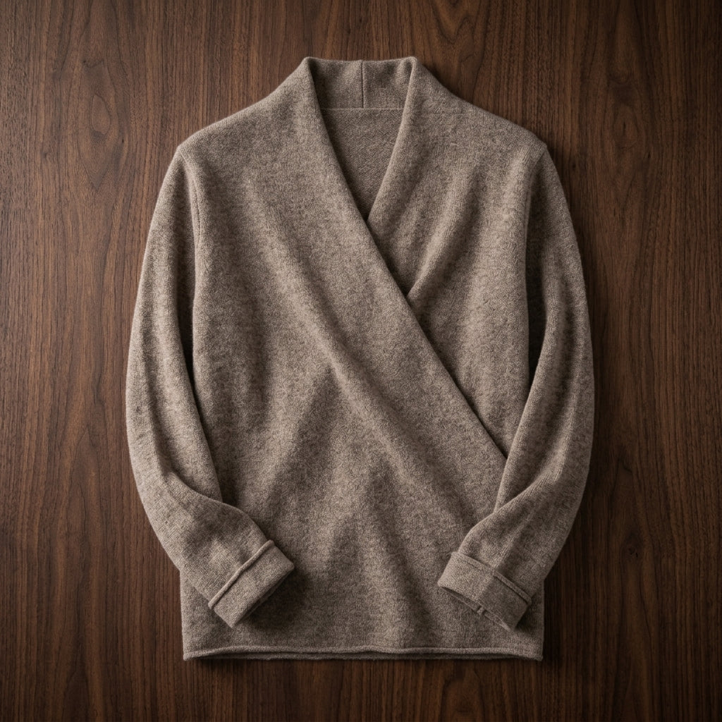 Garmisch Merino Wool Wrap Sweater