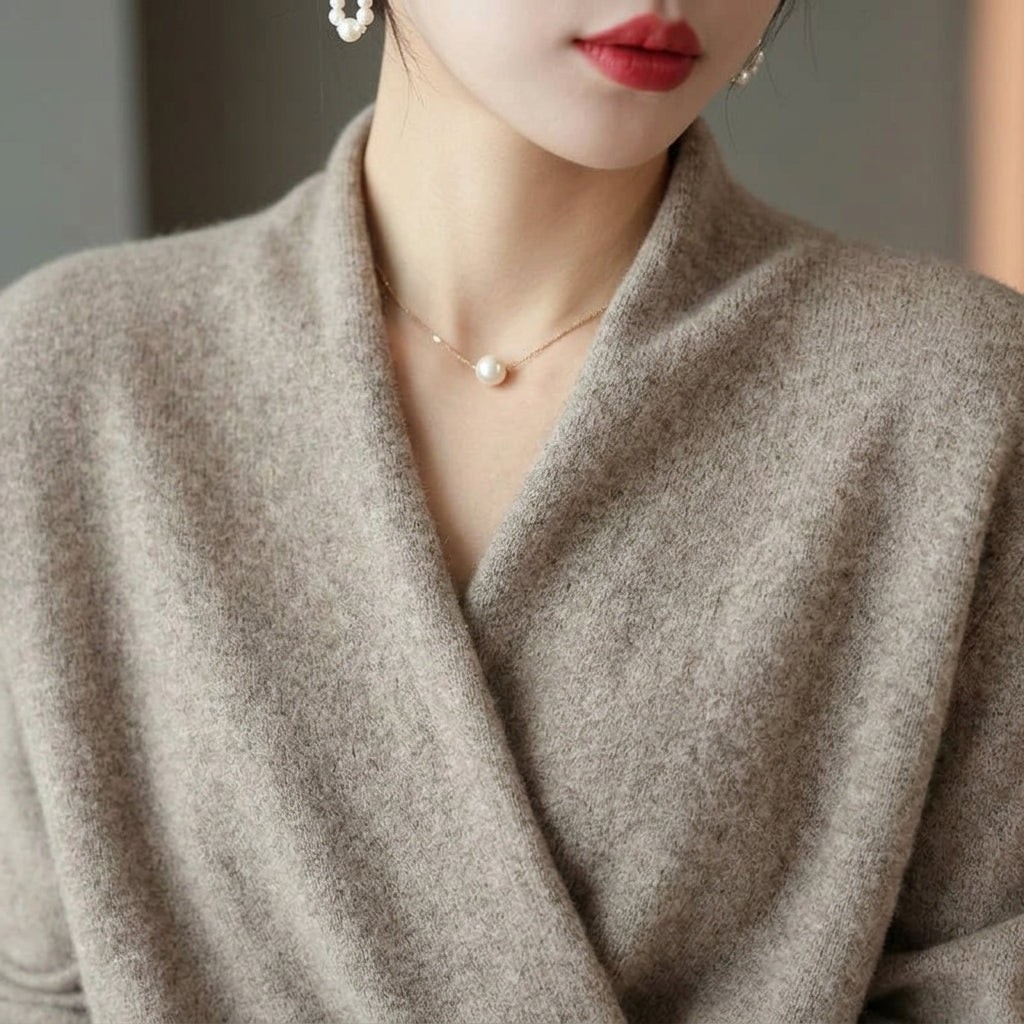 Garmisch Merino Wool Wrap Sweater