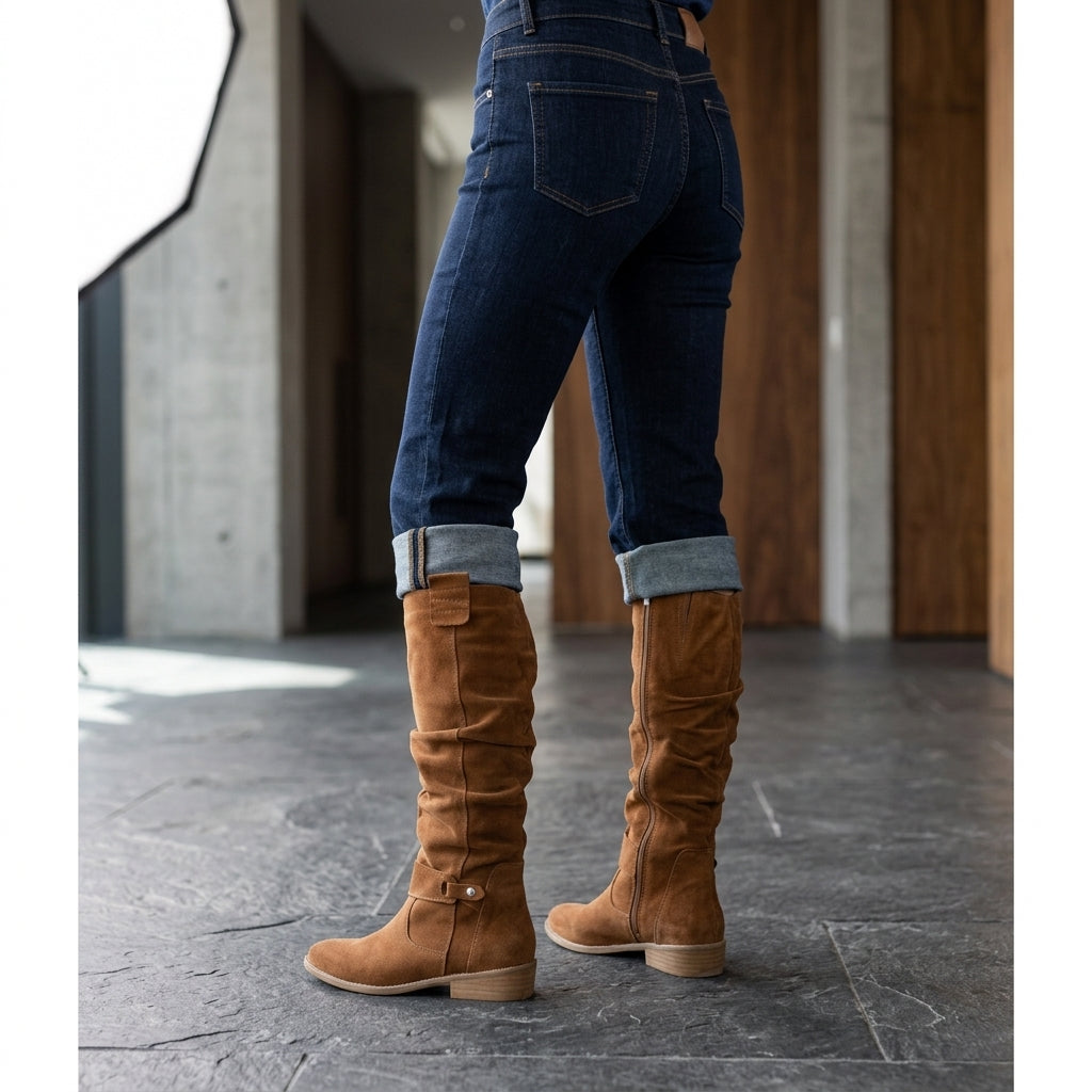 Beaulieu Women's Knee-High Slouch Boots
