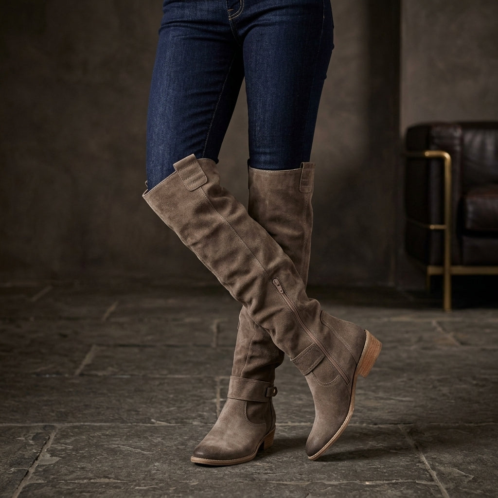 Beaulieu Women's Knee-High Slouch Boots