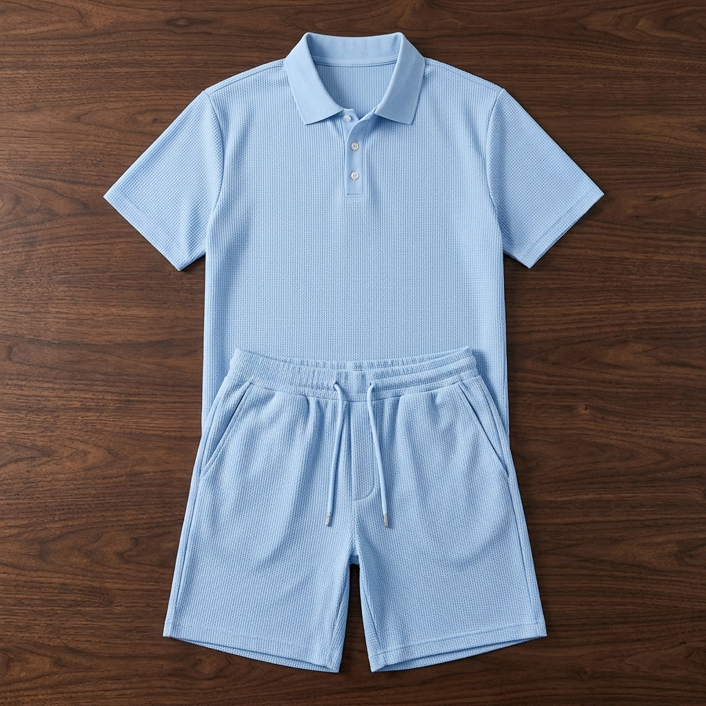 Arosa Short Sleeve Polo and Shorts Set