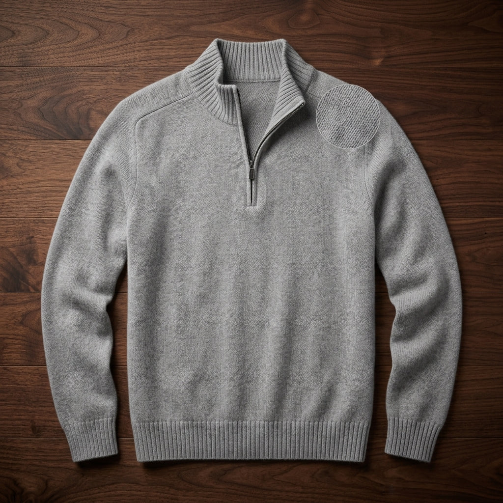 Sète Cashmere Zip-Up Sweater