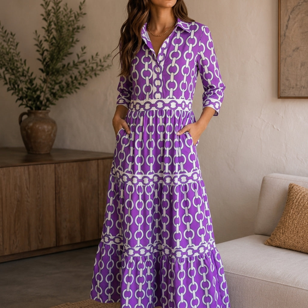 Sète Midi Dress